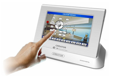 CREATOR快捷8英寸手持無(wú)線可編程觸摸屏--WiFi/RF雙重通訊,給您雙重保障---【天譽(yù)科技creator市場(chǎng)信息】-接口|接口矩陣|中控|控制系統(tǒng)-【投影之窗】